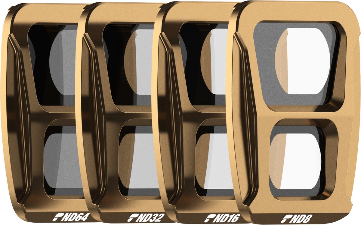 PolarPro - DJI Air 3 Shutter Collection (ND8, ND16, ND32, ND64) - Filterset Voor DJI Air 3