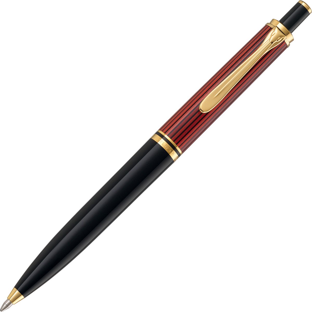 Pelikan Kugelschreiber K400 Schwarz-Rot Geschenkbox