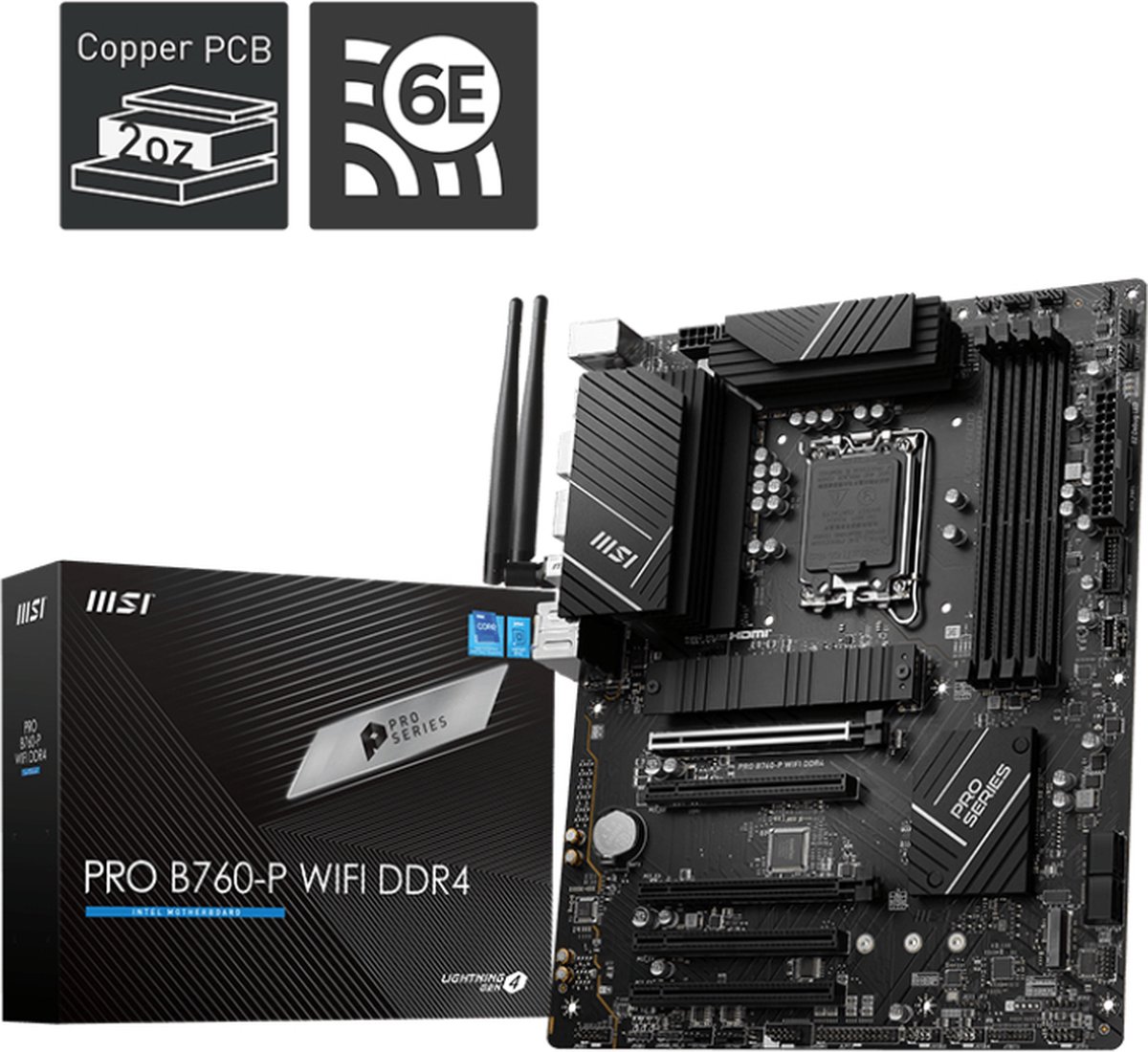 Motherboard MSI 911-7D98-001 Intel Intel B760 LGA 1700