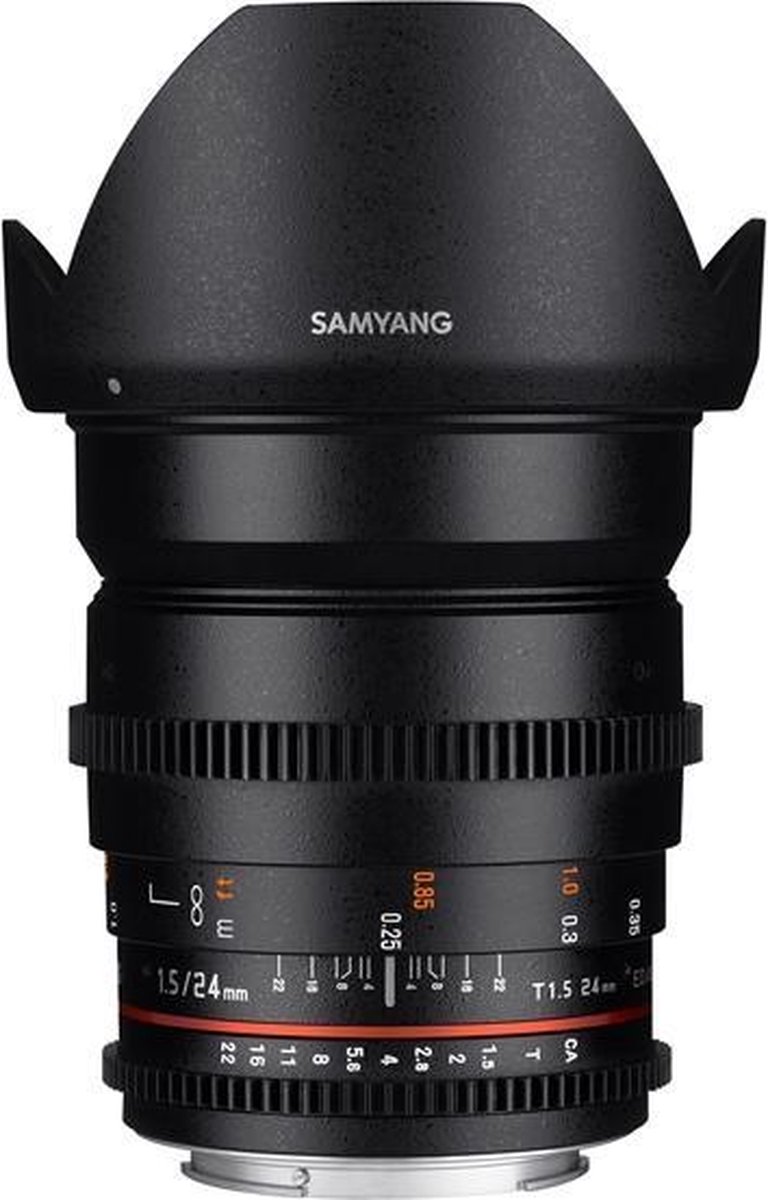 Samyang 24mm T1.5 VDSLR ED AS IF UMC II  MFT