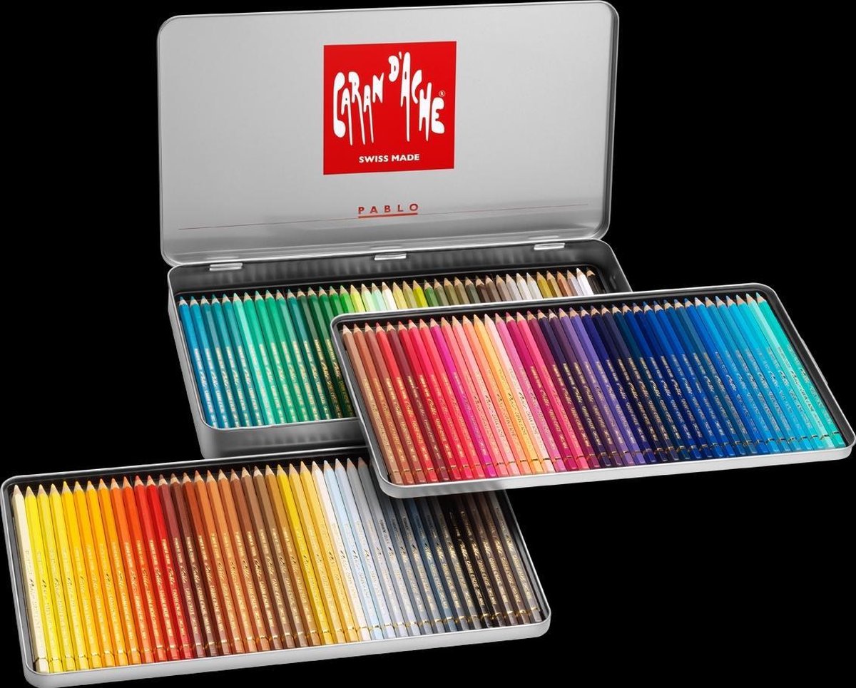 Kleurpotloden Caran D'Ache Pablo Blik 120 potloden