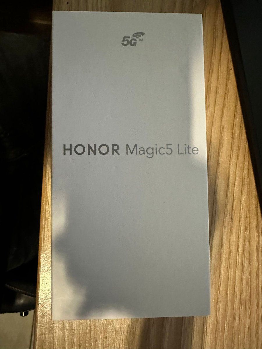 Smartphone Honor Magic5 Lite Black 8 GB RAM Qualcomm Snapdragon 6,67" 256 GB