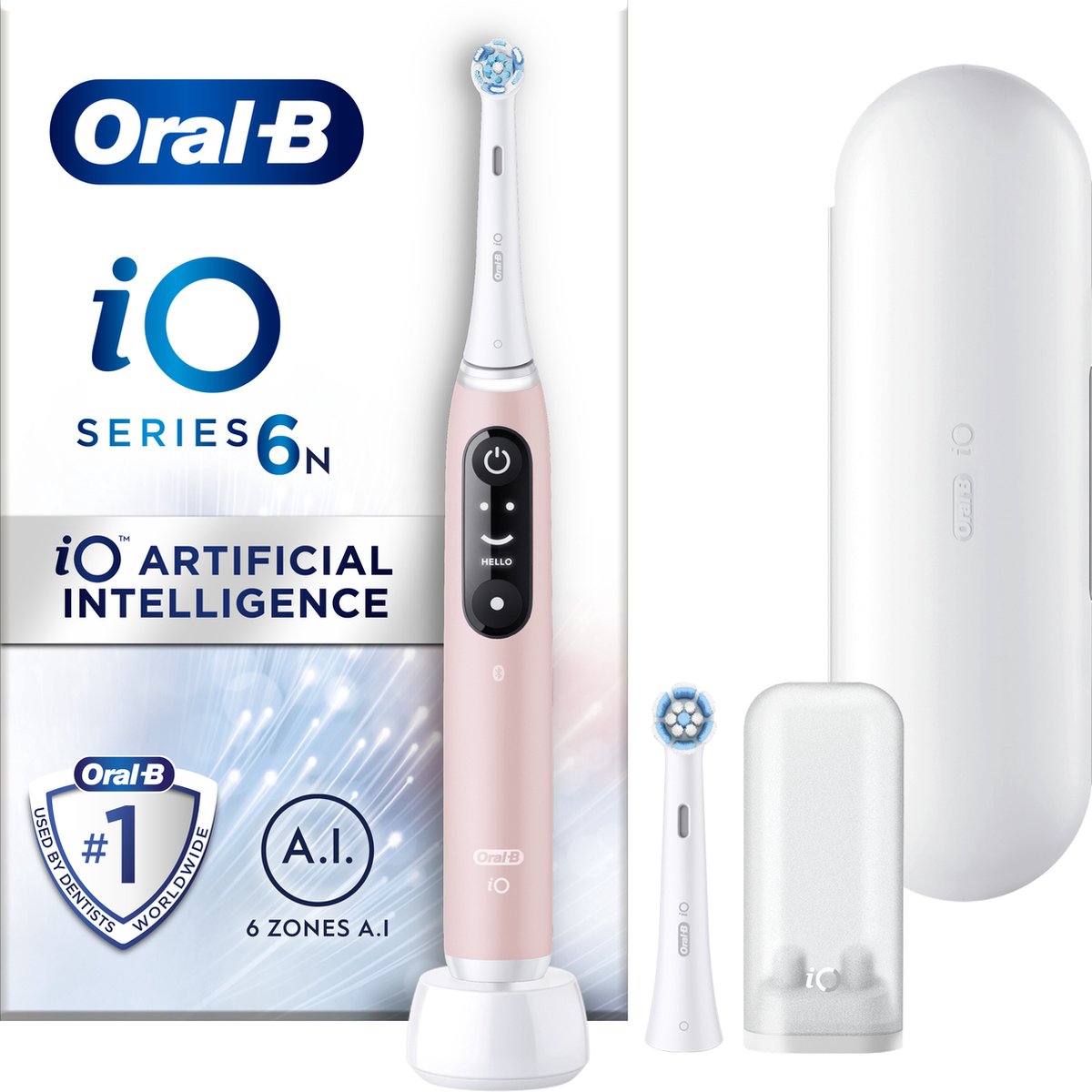 Oral-B iO 6N - Elektrische Tandenborstel - Roze