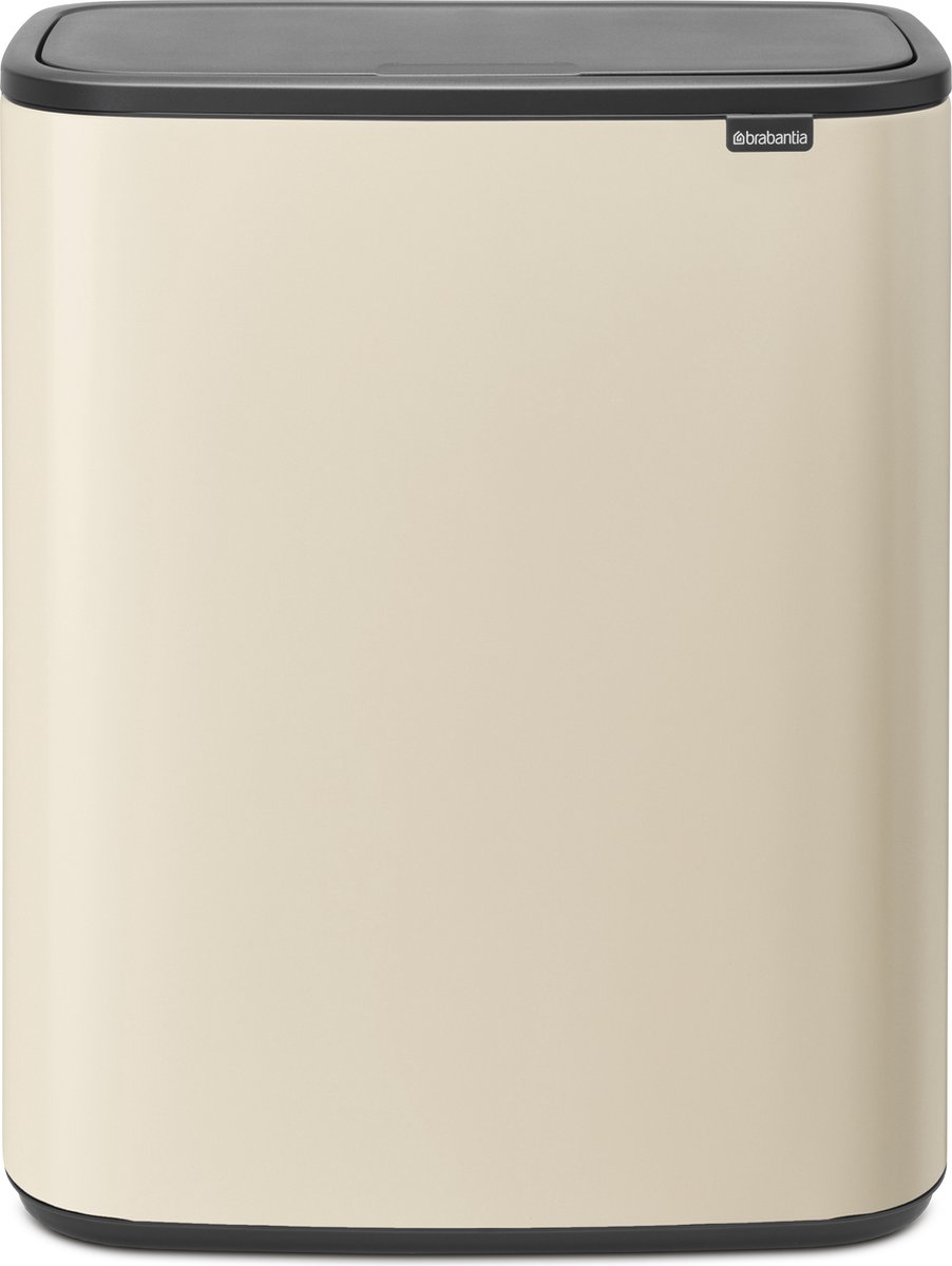 Brabantia Bo Touch Bin Prullenbak - 2 x 30 l - Soft Beige