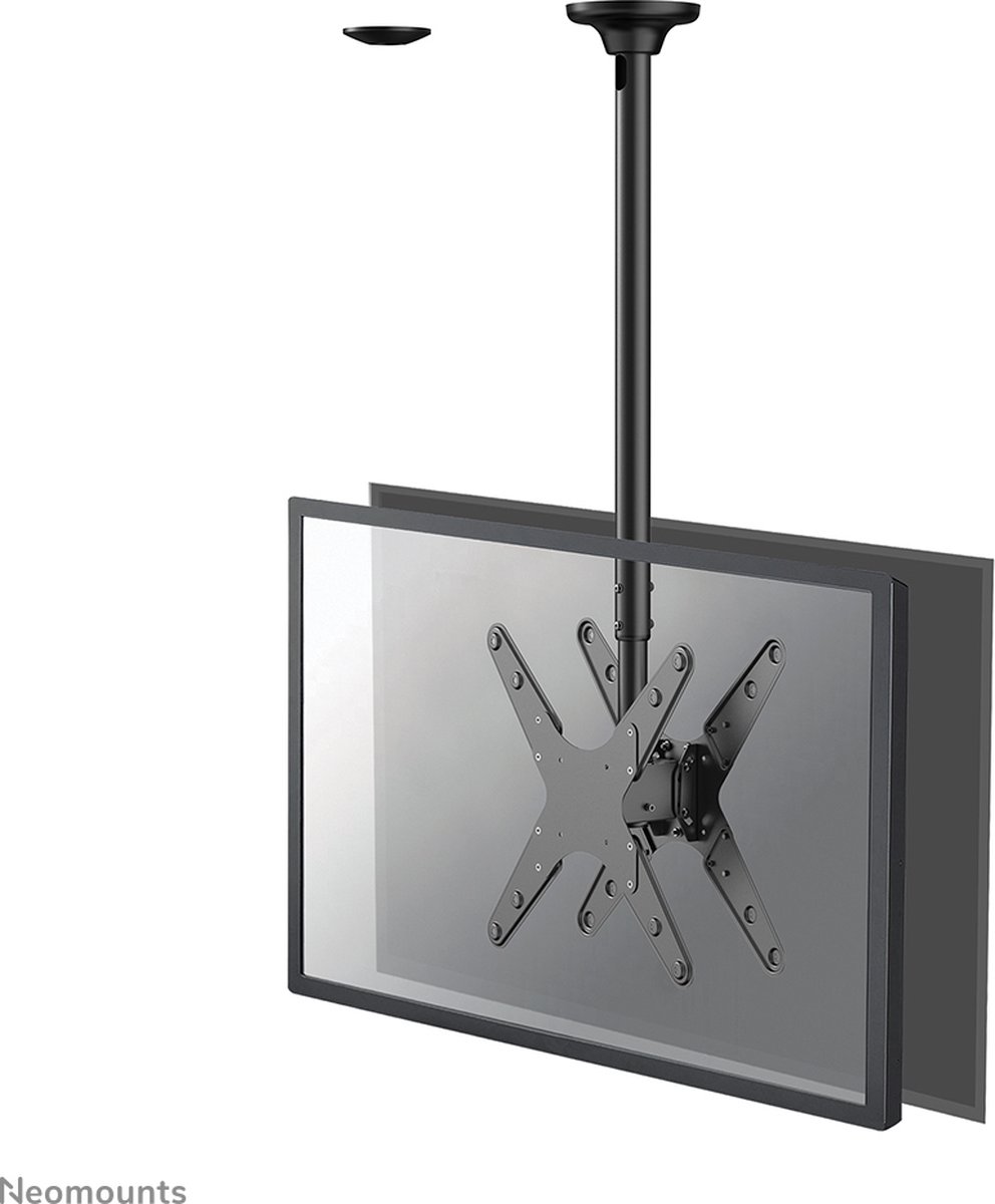 Universal Telescopic Ceiling Mount Neomounts FPMA-C340DBLACK Black 32"