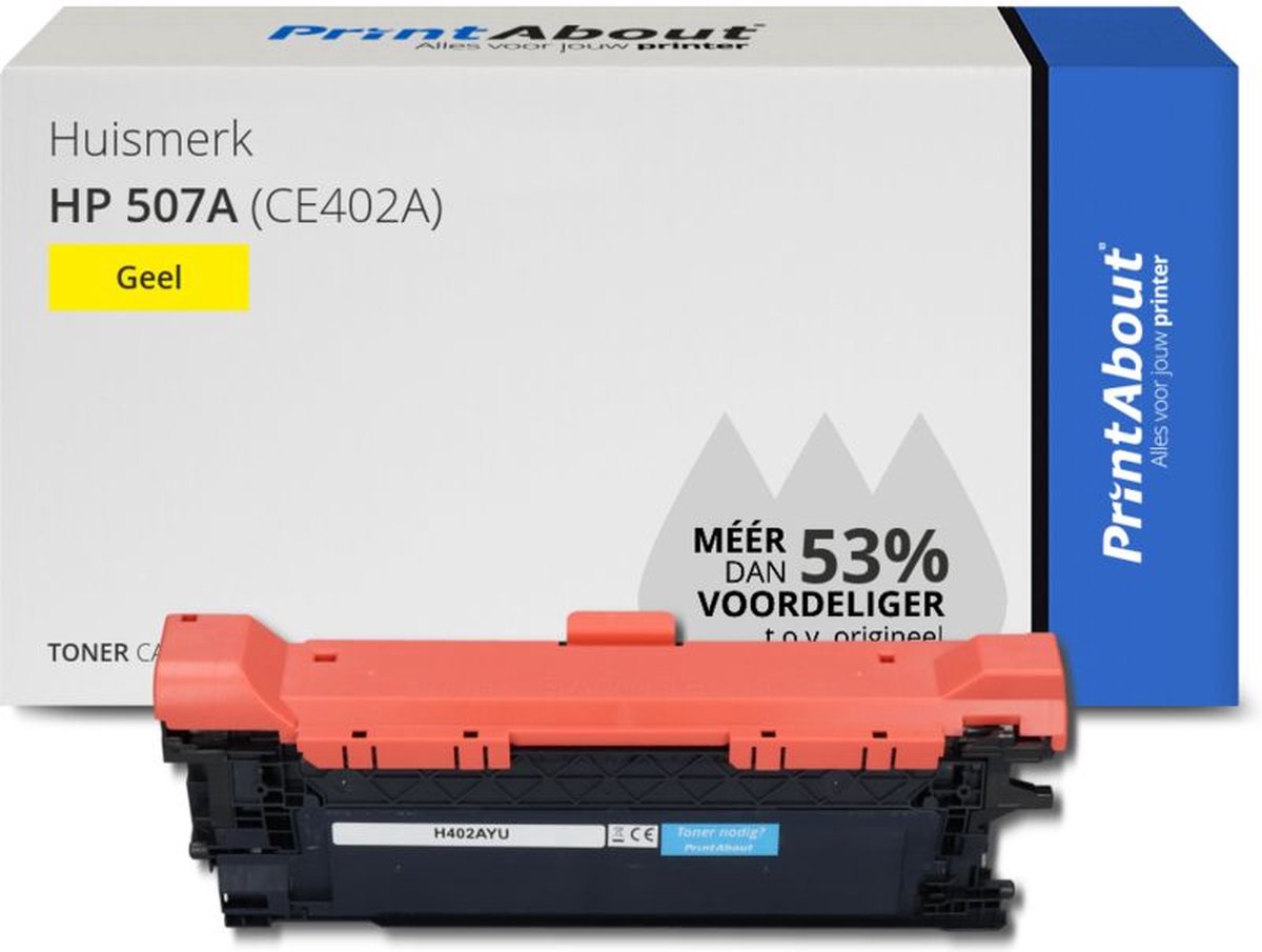 PrintAbout HP 507A (CE402A ) toner geel