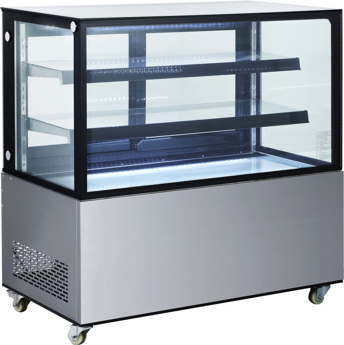 Koelvitrine met 2 schappen