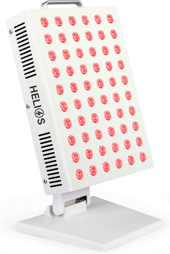 Helios® Pro Infraroodlamp - Hoge lichtintensiteit - Rood licht therapie - Collageen Lamp – Bevordert bloedcirculatie – Fibromyalgie - Warmtelamp - Lichttherapie - Red Light Therapy - Spieren en Gewrichten