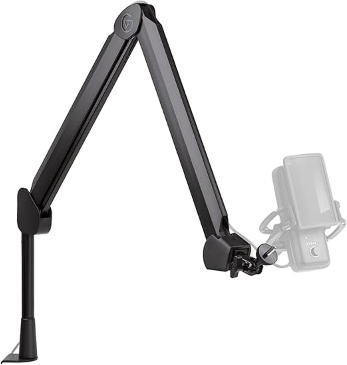 professional microphone arm - QuadCast Boom Arm Stand / microfoonhouder, microphone arm standard adjustable microphone stand 23 x 6 x 49 centimetres