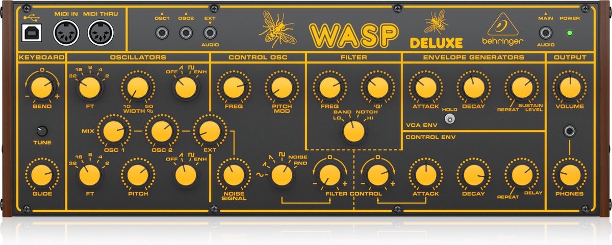 Behringer Wasp Deluxe - Analoge synthesizer