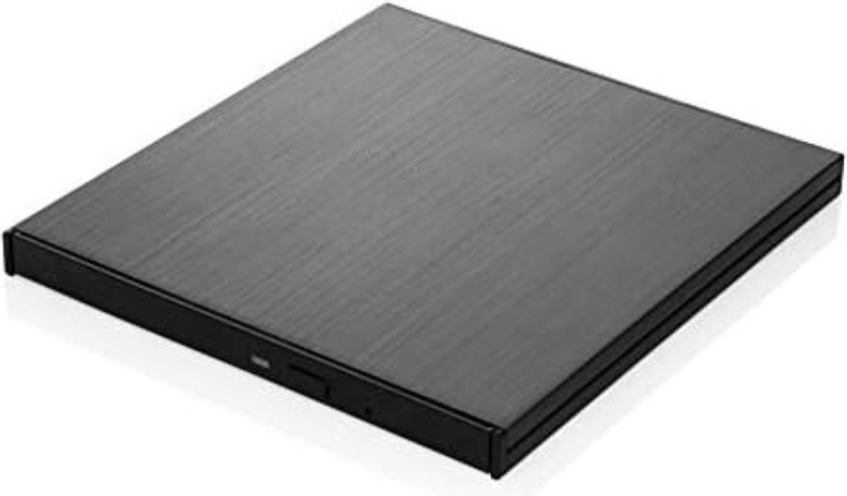 Externe DVD Speler - Externe DVD Speler voor Laptop - Externe DVD Speler en Brander - USB 3.2 Gen1 met USB-C-Aansluiting incl. USB-C naar USB-A-Kabel