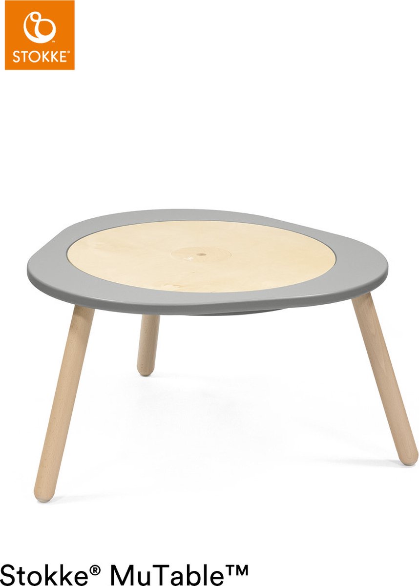 Stokke® MuTable™ speeltafel V2 - Storm Grey