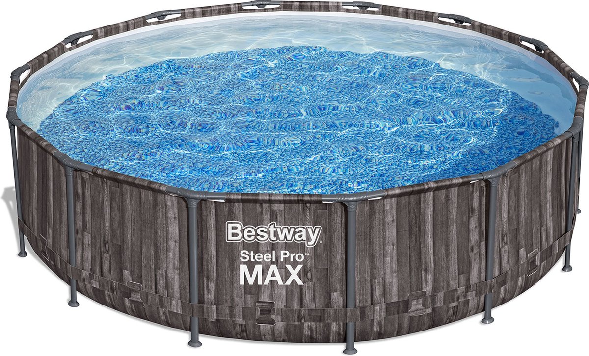 Steel Pro MAX Rond Bovengronds Zwembadset 4.27 m x 1.07 m