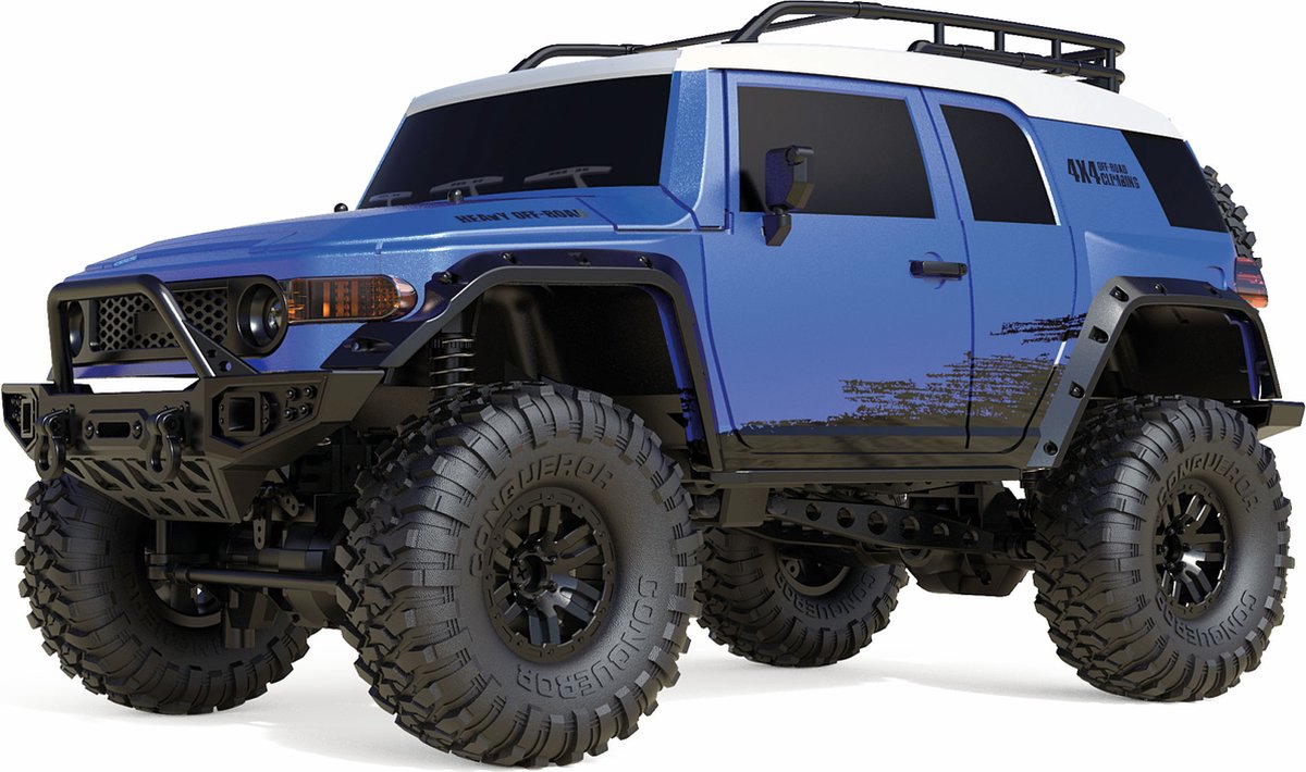 Amewi Dirt Climbing SUV CV 1:10 Brushed RC auto Elektro Crawler 4WD RTR 2,4 GHz Incl. accu en lader, Met lichteffect, I