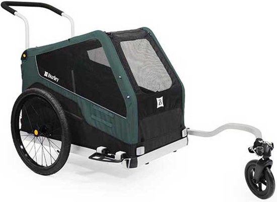 Burley  Bark Ranger Hondenfietskar - Zwart/Blauw