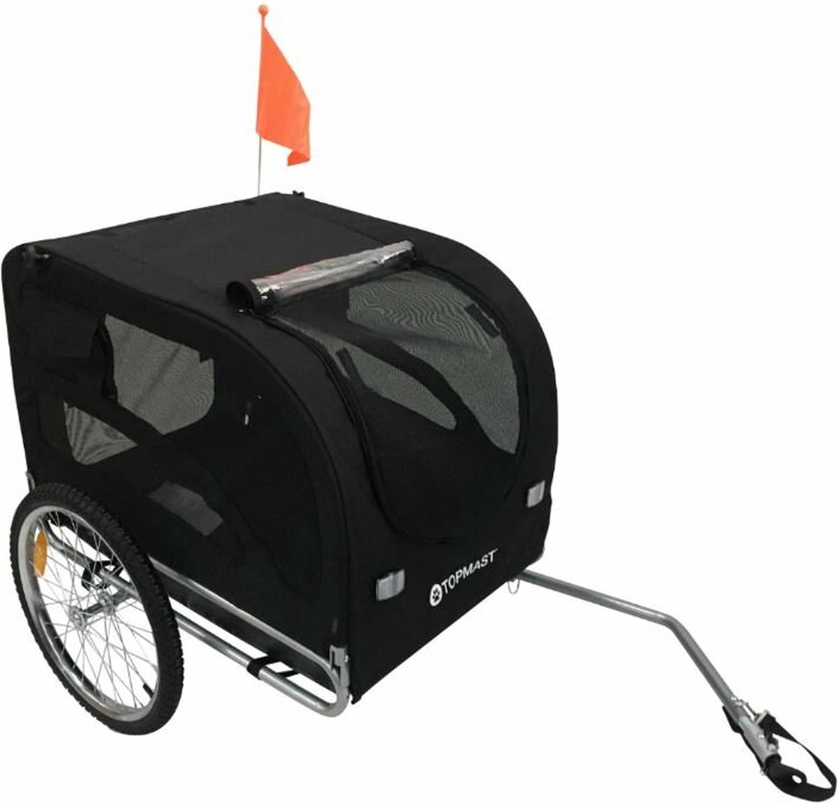 Hondenfietskar Starline Original XL - Zwart - Opvouwbaar - Hondenaanhanger - Fietskar Voor Honden tot 40 KG