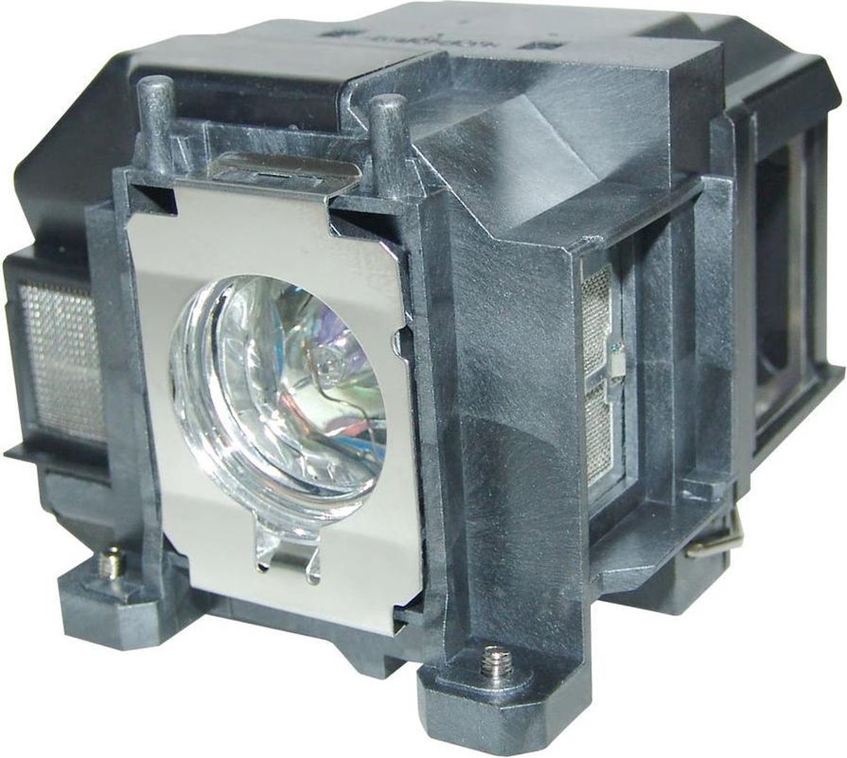 Beamerlamp geschikt voor de EPSON POWERLITE HOME CINEMA 710HD beamer, lamp code LP67 / V13H010L67. Bevat originele P-VIP lamp, prestaties gelijk aan origineel.