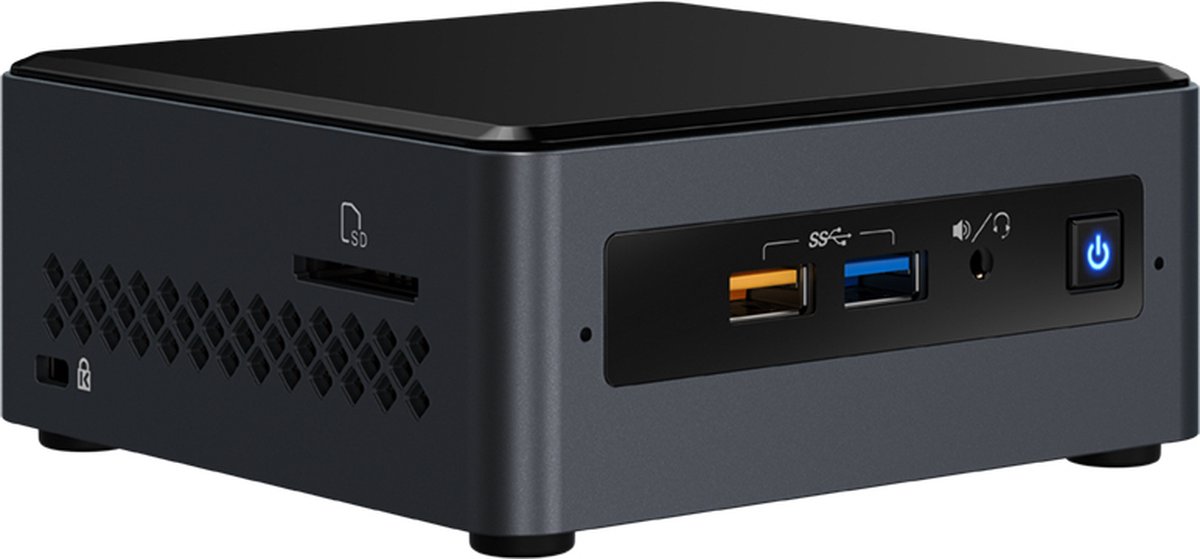 Intel Core i5 NUC Compleet met 480GB SSD en 32GB RAM - 10210U 1,6GHz - WIFI/Bluetooth - HDMI/Thunderbolt - Win11 PRO