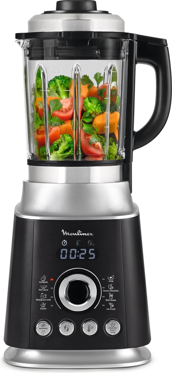 Moulinex Ultrablend Cook LM962B10 - High Speed Heating Blender