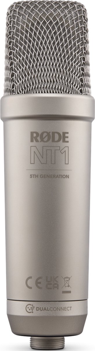 Rode NT1 5th Gen Silver - Studio microfoon