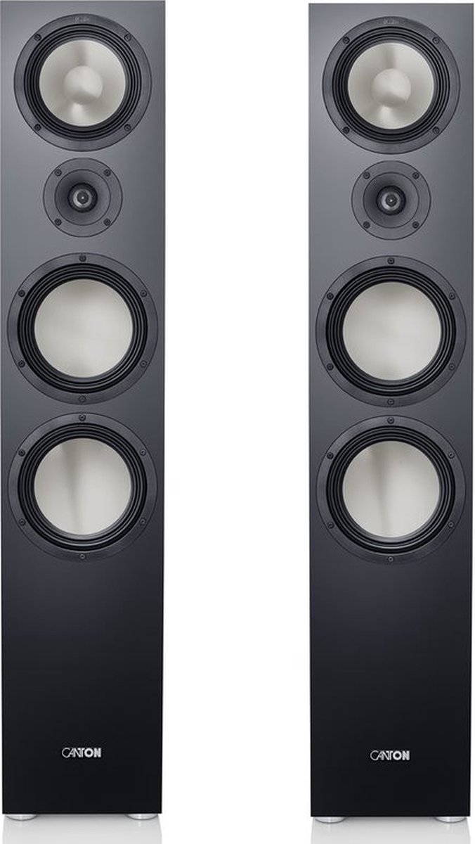 Canton GLE 90 – Vloerstaande Luidsprekers – Passieve Speakers - HiFi – Zwart (per paar – 2 stuks)