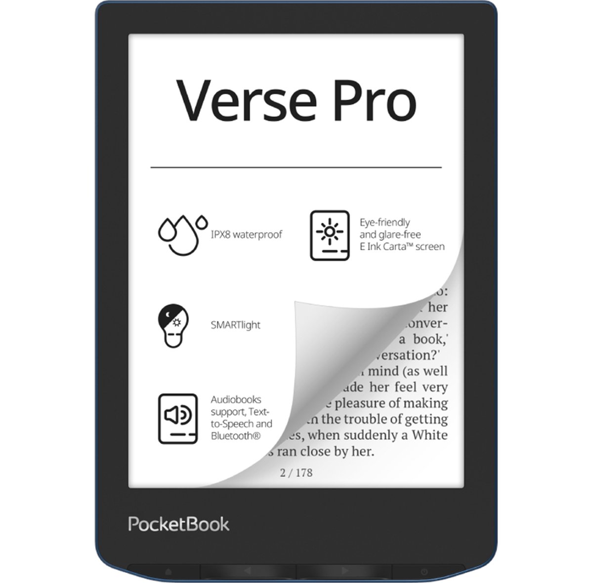 PocketBook eReader - Verse Pro - Azure