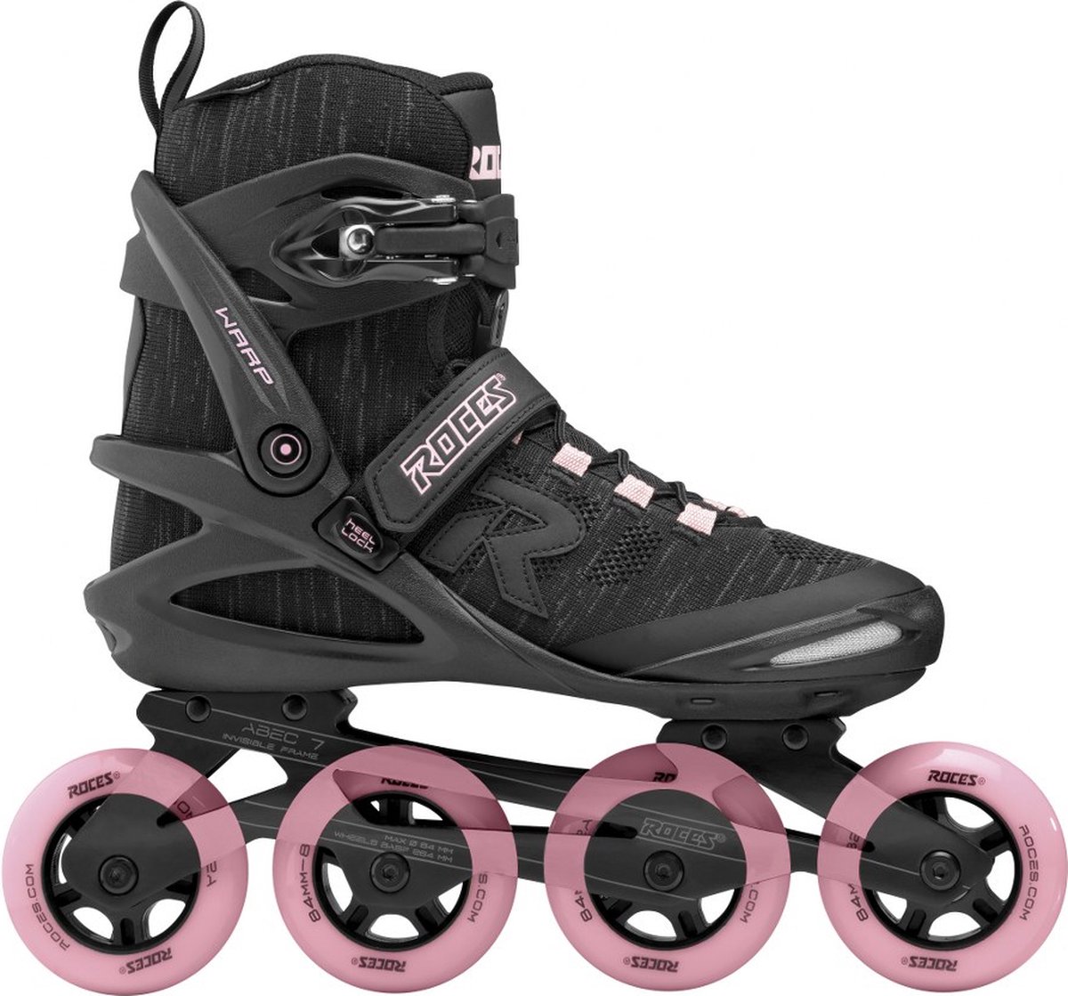 ROCES Inlineskates Dames WARP THREAD W TIF 84 - Zwart/Roze 38