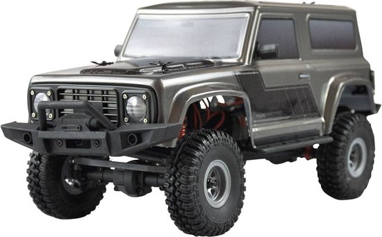 Amewi AMXRock AM18 Scale 1:18 Brushed RC auto Elektro Terreinwagen 4WD RTR 2,4 GHz Incl. accu en laadkabel
