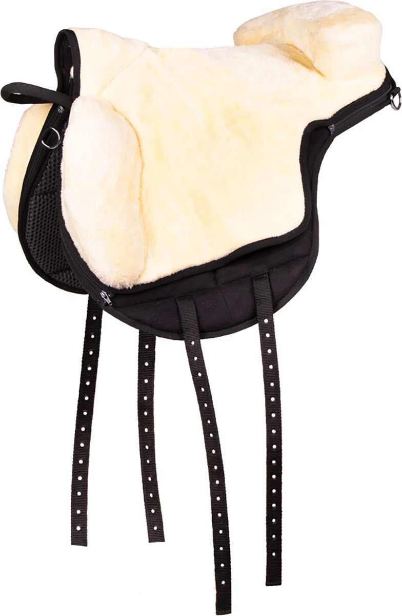 QHP - Barebackpad - Super Soft - Zwart - Pony