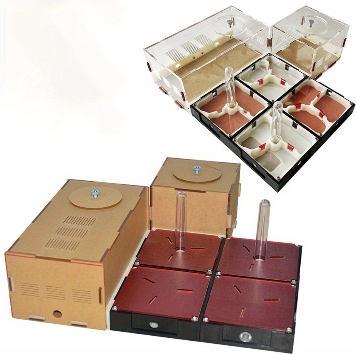 Livano Mierenboerderij - Mierenhotel - Mierenkolonie - Antfarm - Mieren Aquarium - Mierenhuis - Voor Mieren - Mieren