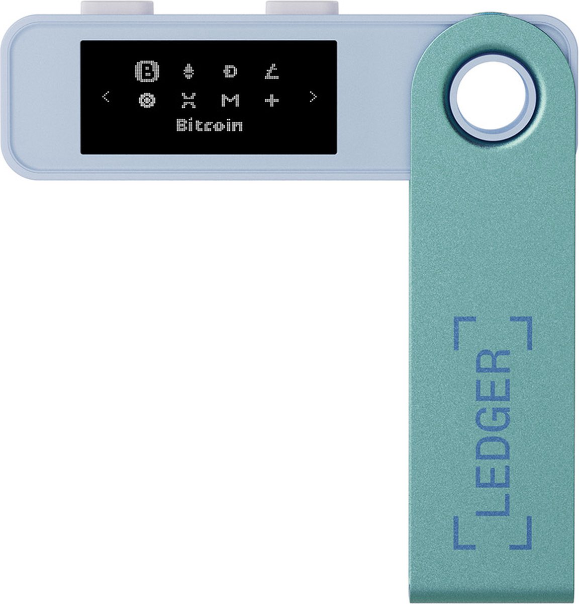 Ledger Nano S Plus - Hardware Wallet - het perfecte instapmodel voor het veilig beheren van al je crypto (Bitcoin) en NFT's - Pastel Green
