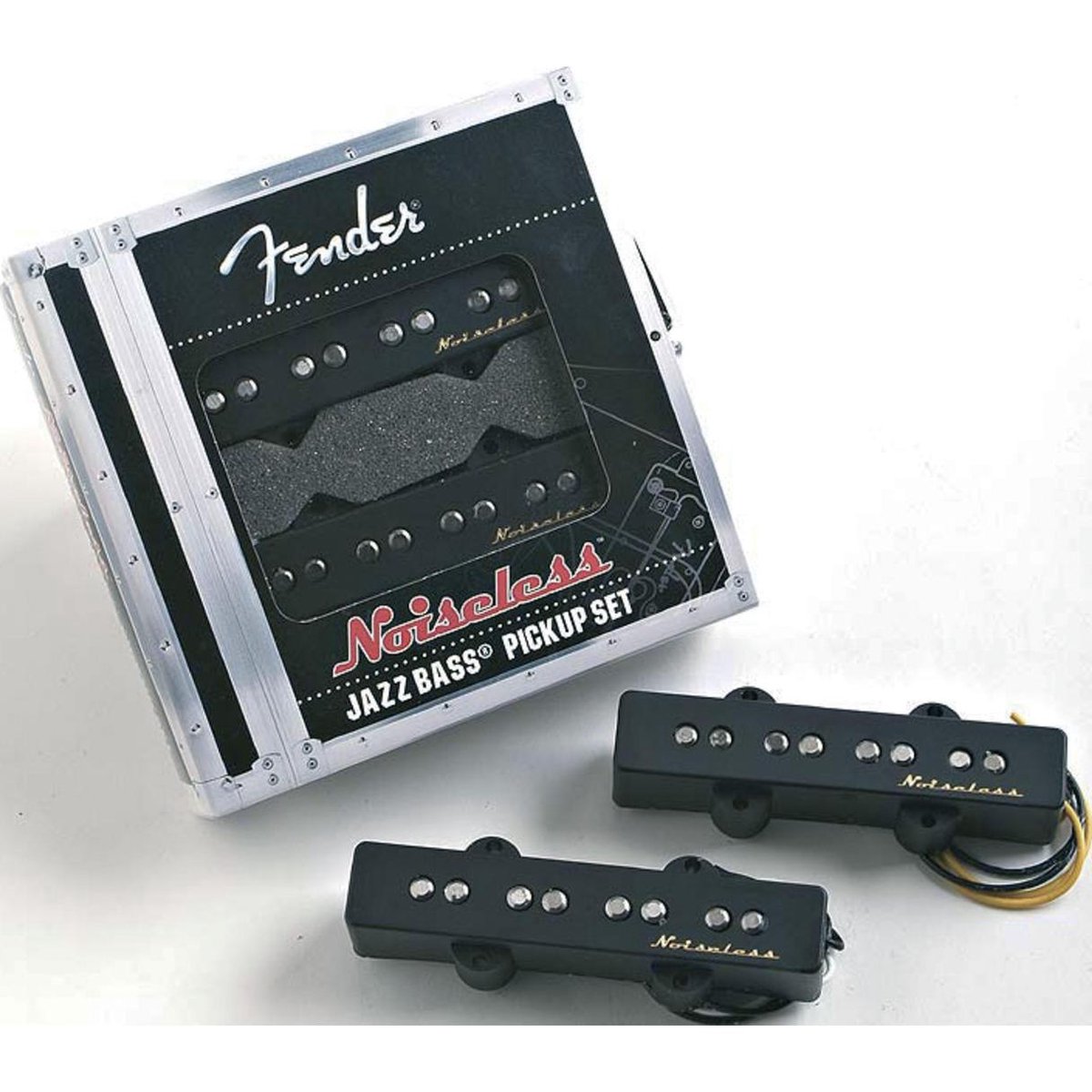Fender Vintage Noiseless Jazz Bass Set basgitaarpickup set