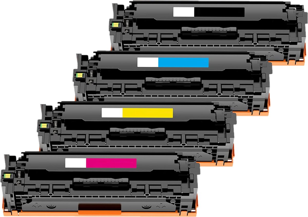 Geschikt voor Canon 716 / CRG-716H Toner cartridges - Multipack 4 Kleuren - Geschikt voor Canon i-Sensys LBP5050, LBP5050N, MF8000, MF8030CN, MF8040CN, MF8050CN en MF8080CW - Toners - CMYK