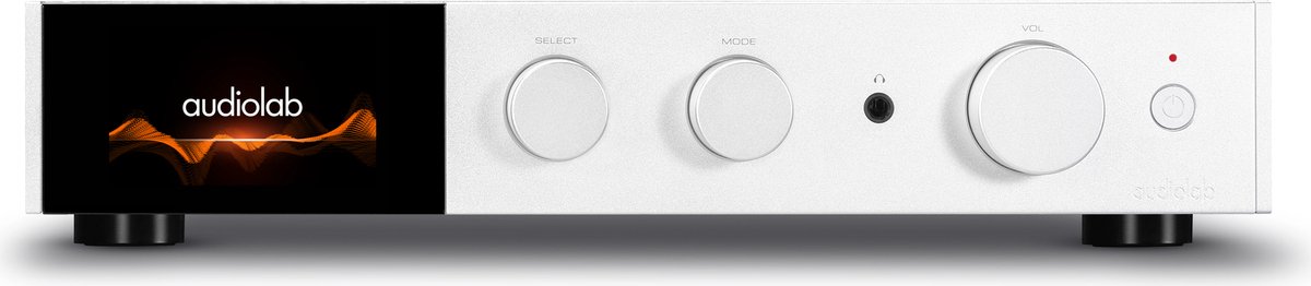 Audiolab 9000A - Geïntegreerde Versterker - Opticaal & Coax uitgang - Phono – Zilver