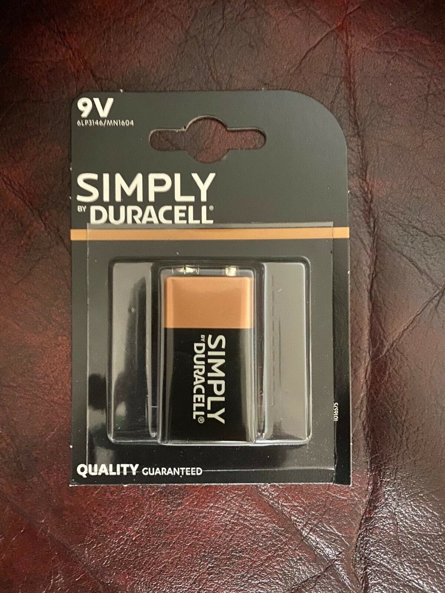 Duracell Batterij Simply 9V Alkaline