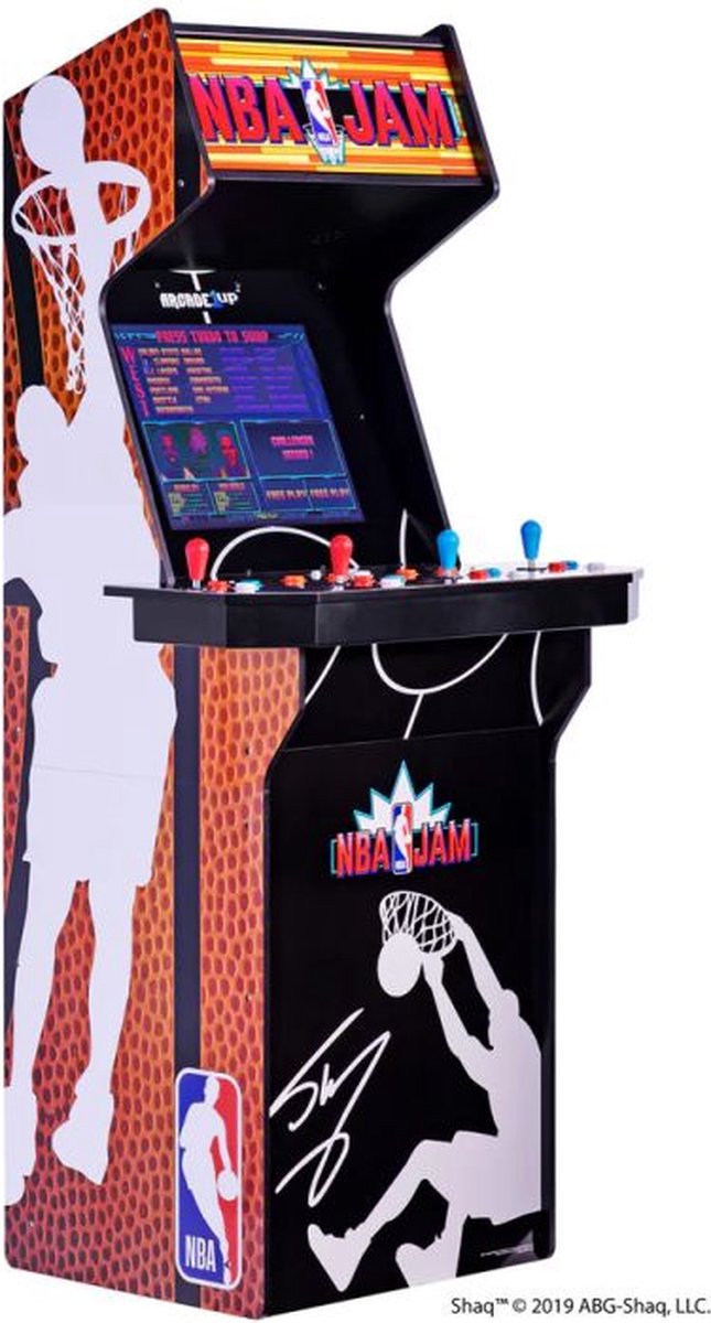 Arcade1Up - NBA Jam SHAQ XL Arcade Machine