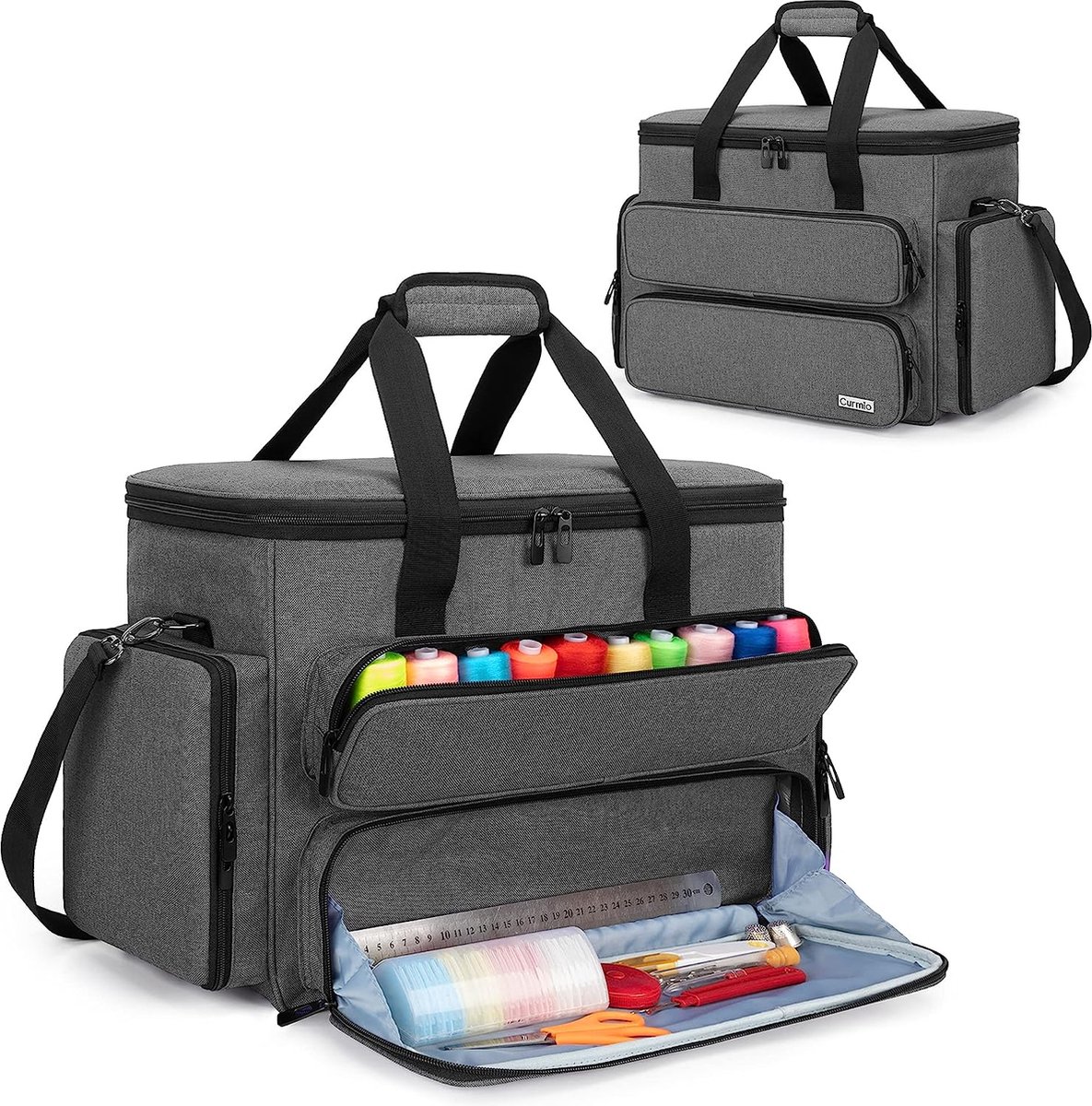 naaibox – Naaimachinetas - lege tas, grijs