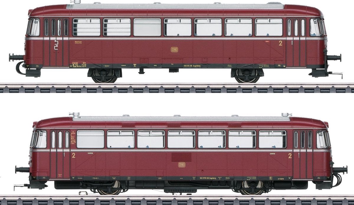 Märklin 39978 Schienenbus VT98+CS98 DB modeltrein - Schaal H0