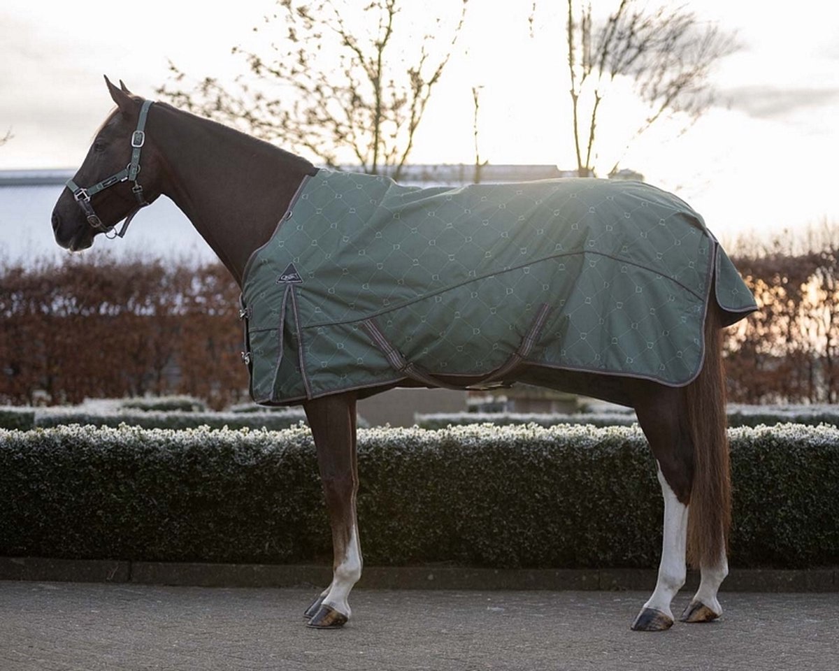 QHP Outdoordeken turnout collection 50gr - maat 135/185 - stirrup