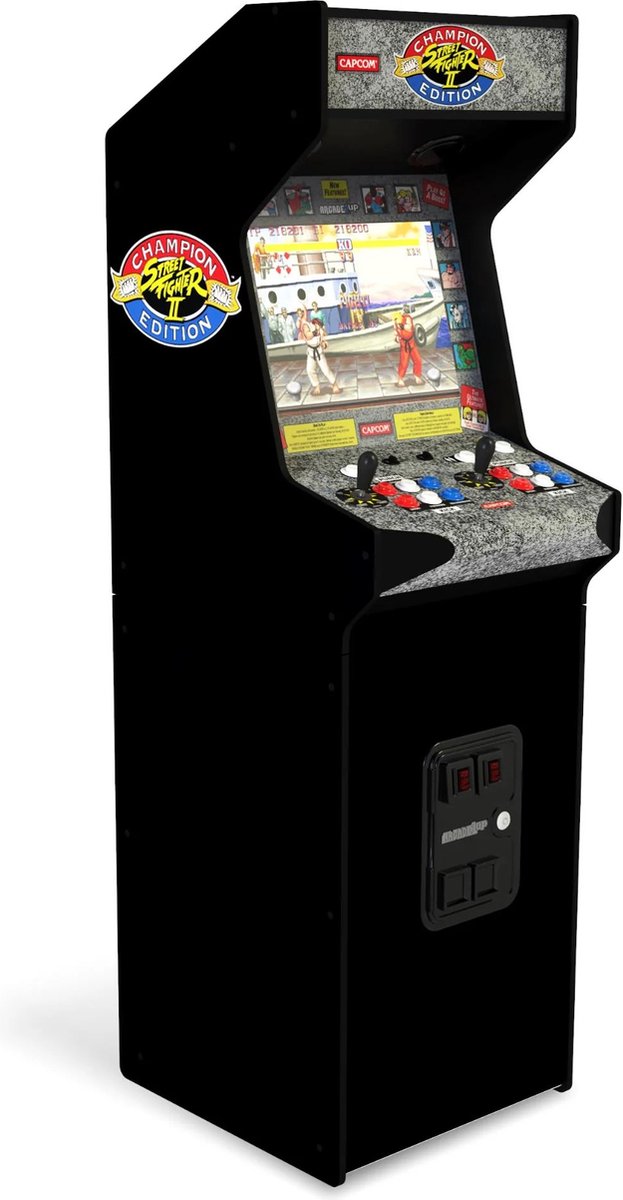 Arcade1Up - Street Fighter Deluxe Arcade Machine