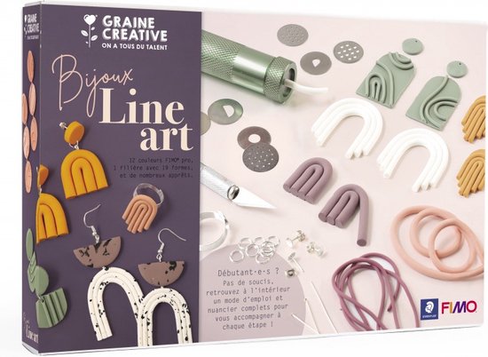 Black friday korting ! speelgoed - sieraden maken - juwelen ontwerpen - fimo juwelen set - knutselen voor kinderen en volwassenen - crafting - art - kado - cadeau