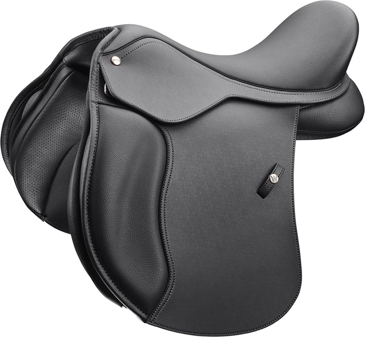 Wintec 500 veelzijdigheidszadel Hart Pony - Zwart - 15 Inch