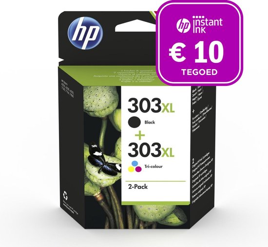 HP 303XL - Inktcartridge kleur & zwart + Instant Ink tegoed