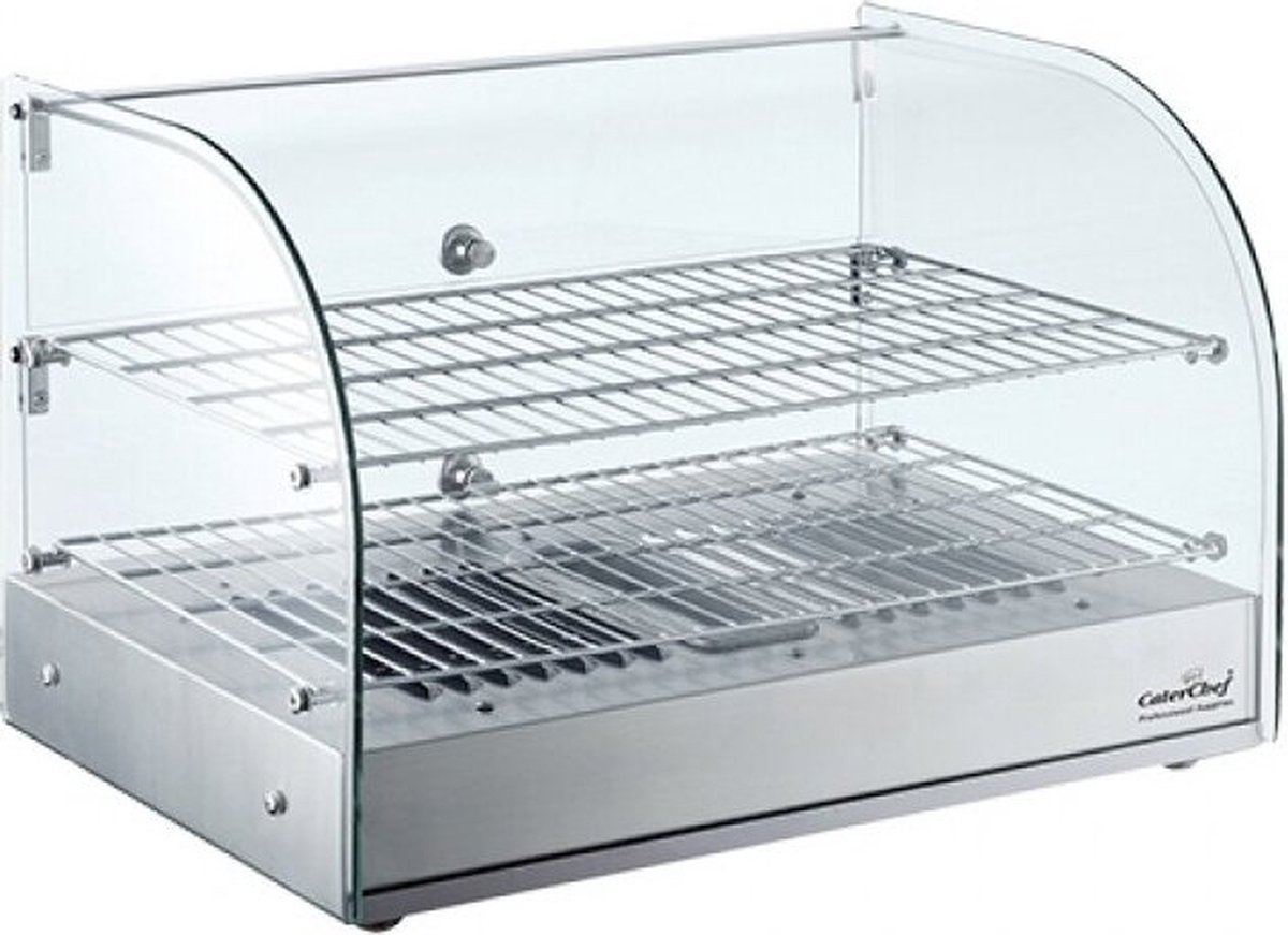 Warmhoudvitrine (Cap.52X28Cm) | CaterChef | 688081