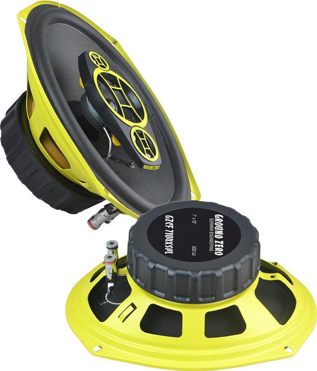 Ground Zero GZCF 7104 XSPL 7x10" SPL luidspreker (Past in een 6x9"gat)