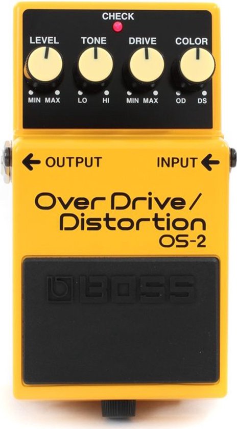 Boss OS-2 - Overdrive/distortion - Geel