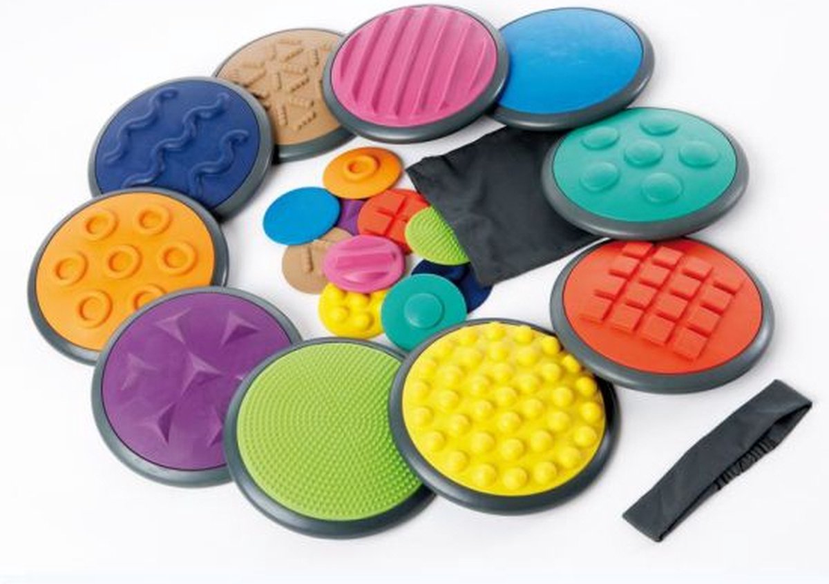 Gonge - Tactiele schijven - set van 10