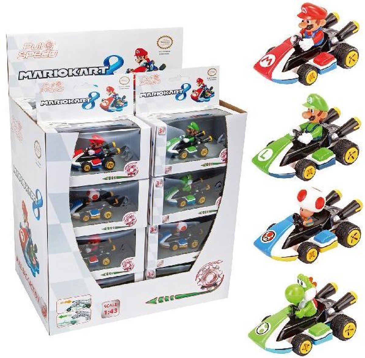 Carrera Nintendo Mario Kart 8 1:43 Dsp.
