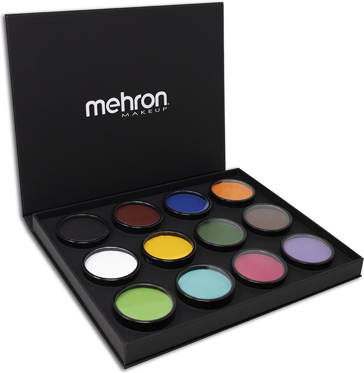 Mehron Paradise AQ Schmink op waterbasis Palette A - 12 kleuren