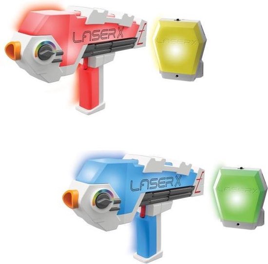 Laser X Revolution - Lasergame Set Voor Kinderen - Met 2 Laserguns en 2 Vesten